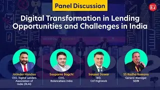 The Future of Digital Lending Revealed- Conference Session at Fintech India 2024