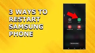 3 ways to restart Samsung S24 ultra phone | How to reboot Samsung phone