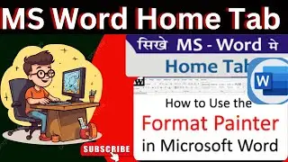 MS Word |  Fonts in MS Word | MS Word in Hindi Font Option | How to use MS word Font