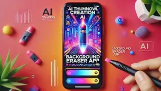 THUMBNAIL in Minutes! | AI-Powered Design with BACKGROUND ERASER APP