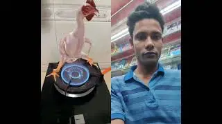 মুরগি ফেরাই করার মেশিন #funny #inderr #dance #animals #trending #inderarya #gulabisarara #foryou