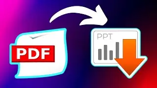 How To Convert PDF To POWERPOINT For Free