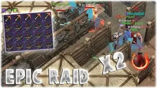 Frostborn - EPIC RAID with INSANE LOOT!! We spend 2 NORD BOMBS!! A lot of Fire bow!! [SHARPSHOOTER4]