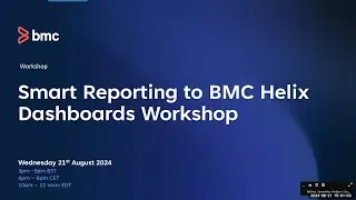 Webinar: Smart Reporting To Dashboards Workshop