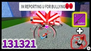 This NEW Saber Rework One SHOT COMBO! Is *OVERPOWERED* | BLOX FRUITS UPDATE 20 |