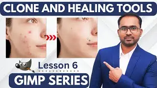 How to Use Clone and Healing Tools in GIMP Explained ? GIMP Tutorial