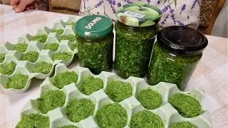 ЧЕСНОЧНЫЕ СТРЕЛКИ РЕЦЕПТЫ ЗЕЛЕНОЙ ПАСТЫ  АРОМАТНОЕ МАСЛО ДЛЯ САЛАТОВ ЗАГОТОВОКА  