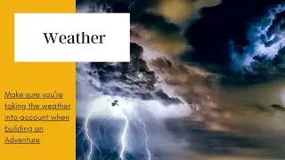 Factoring in Weather when building a Treasure/Scavenger hunt