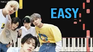 TXT - Deja Vu | EASY Piano Tutorial by Pianella Piano