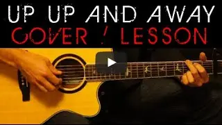 UP UP AND AWAY - Juice WRLD Cover 🎸 Easy Acoustic Guitar Tutorial / Lesson + Lyrics Chords Tabs