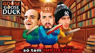 Goose Goose Duck mas TODOS SÃO IMPOSTORES (quem vai sobreviver?)