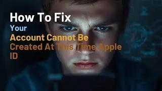 How To Fix Your Account Cannot Be Created At This Time Apple ID