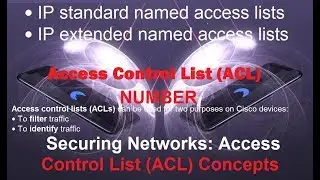 Access Control Lists - Cisco || Standard & Extended  Access-list ||  NetworKHelp