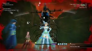 SAO  Alicization Lycoris Leafa vs lvl999 The Glittering Reaper