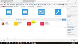 Menu Create in Oracle Apex