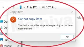 Pc Fix Cannot copy item Problem Solve in Windows 11,10,8,7