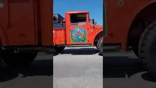 Old brush truck firetruck. 