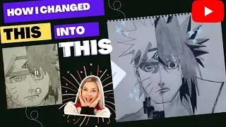 Draw naruto and sasuke 