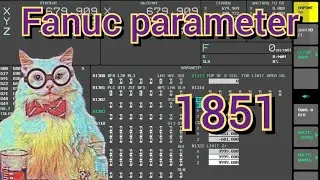 Fanuc parameter 1851. Компенсация люфта ШВП.