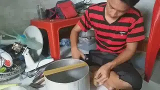 Tom tom Drum dari Barang Bekas