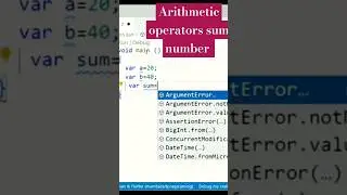 Arithmetic Operators: Print A Sum number 