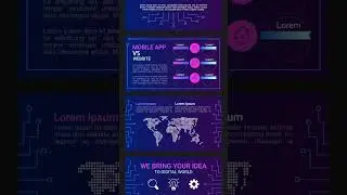 Stunning Templates & Icons 😍✨ #shorts  #icons #animation #infographic