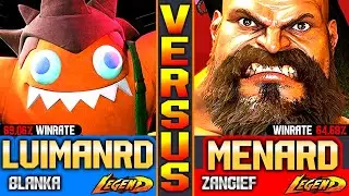 SF6 MenaRD (Zangief Vs Blanka) LuimanRD ▰ High Level