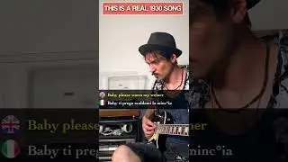 😳 Questa è una vera canzone del 1930