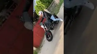 Bmw k100 scrambler shortened exhaust