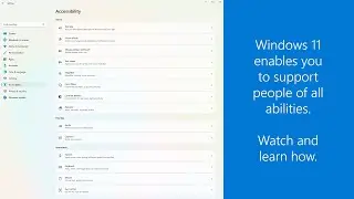Inside Windows 11 accessibility | Tackling Tech