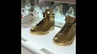 Air Jordan’s 1-39 With 6 Gold Colored