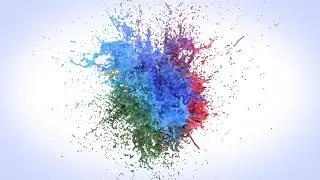 Mixing Colors Logo Reveal
