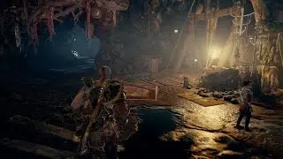 EPISODE 4: the witch cave 🔥 - God of war 4 movie game walkthrough