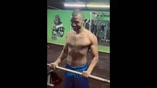 Fkn Zyzz bruh, empty bar reverse curls