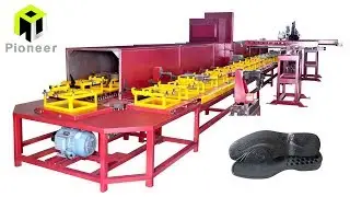 Polyurethane Full Automatic PU Sole Insole Production Line