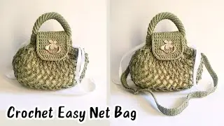 Easy,crochet bag for beginners