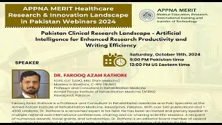 AI for Enhanced Research Productivity and Writing Efficiency - Healthcare Research Webinar 20