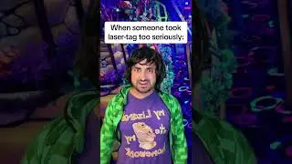 When someone took laser-tag too seriously 🔫 #comedy #shorts