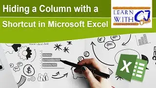 Hiding a Column with a shortcut in Microsoft Excel