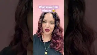 My Biggest Mistake I Made as a Hairstylist - 
