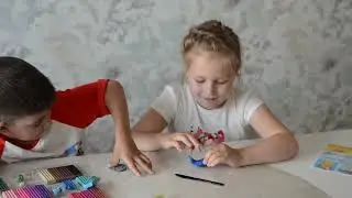 морские обитатели из пластилина