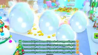 Hatching 4 TITANICS at ONCE, to GET THIS... (Pet Simulator 99)