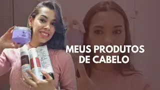 Produtos que estou usando no cabelo