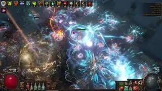 Path of Exile - Venom Gyre (Fire+Ice) Mapping