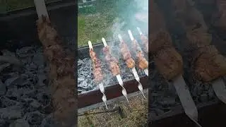 Шашлык из свиной шеи