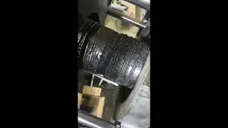 Мобильный токарный станок - обработка валов