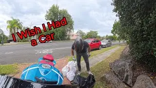 Prepping for Cyclone Alfred on a Motorcycle