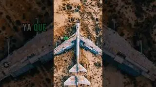 el cementerio de aviones más grande del mundo más 4k aviones #tiktok #interesante #shorts