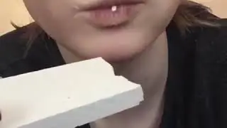 ASMR/CHALK EATING