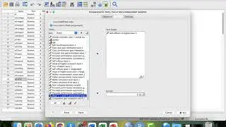Kruskal-Wallis H Test on SSPS